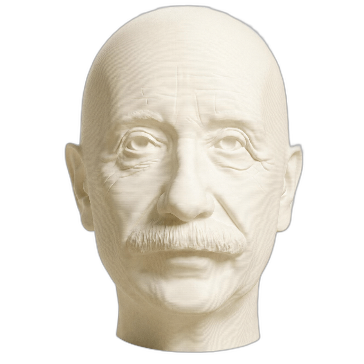 Albert Einstein 3D Printed Collectible Bust