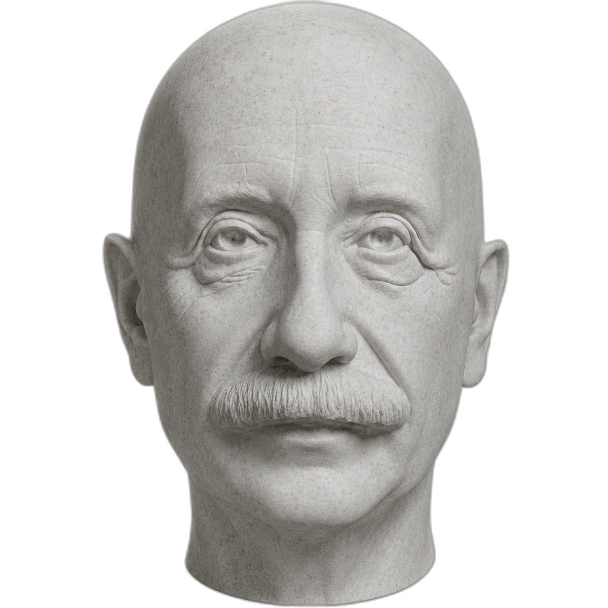 Albert Einstein 3D Printed Collectible Bust