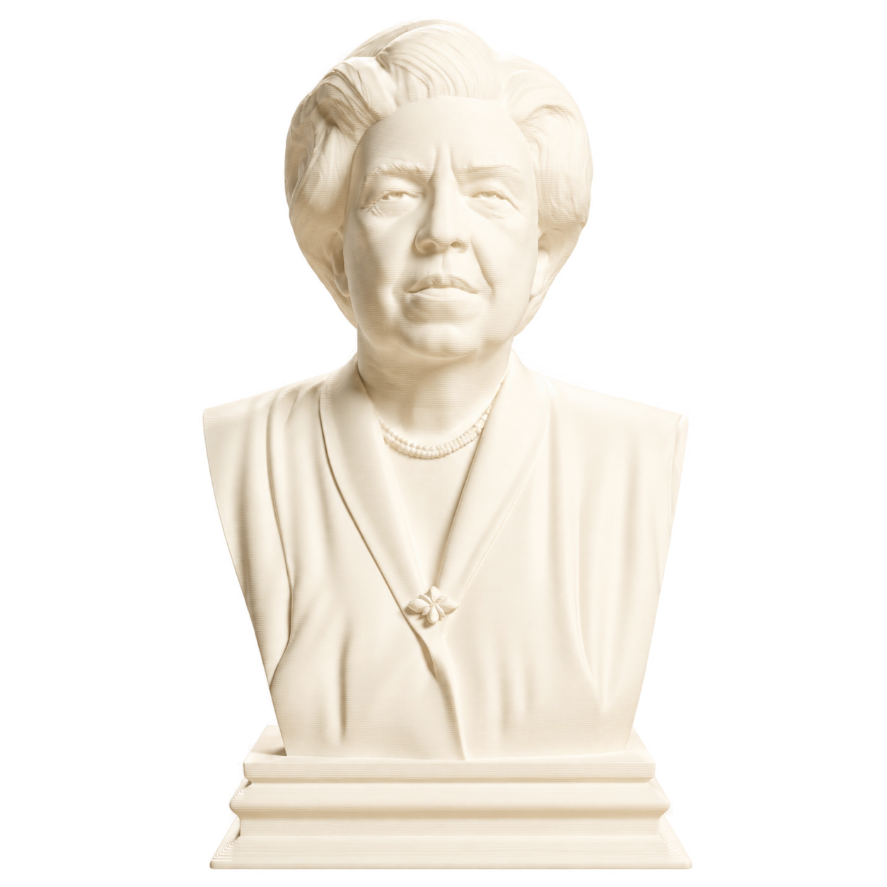 Eleanor Roosevelt 3D Printed Collectible Bust