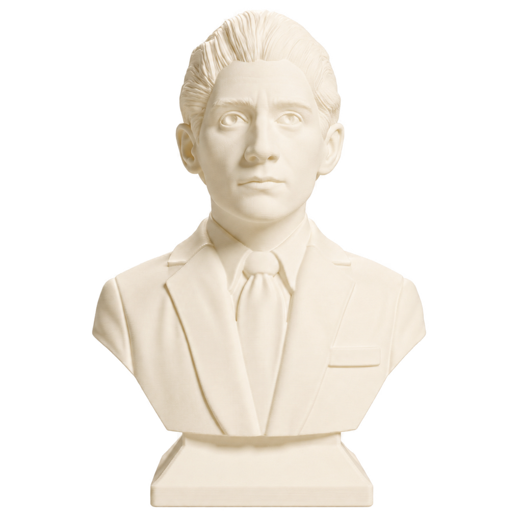 Franz Kafka 3D Printed Collectible Bust