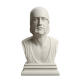 Hulk Hogan 3D Printed Collectible Bust