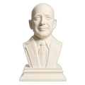 Jeff Bezos 3D Printed Collectible Bust