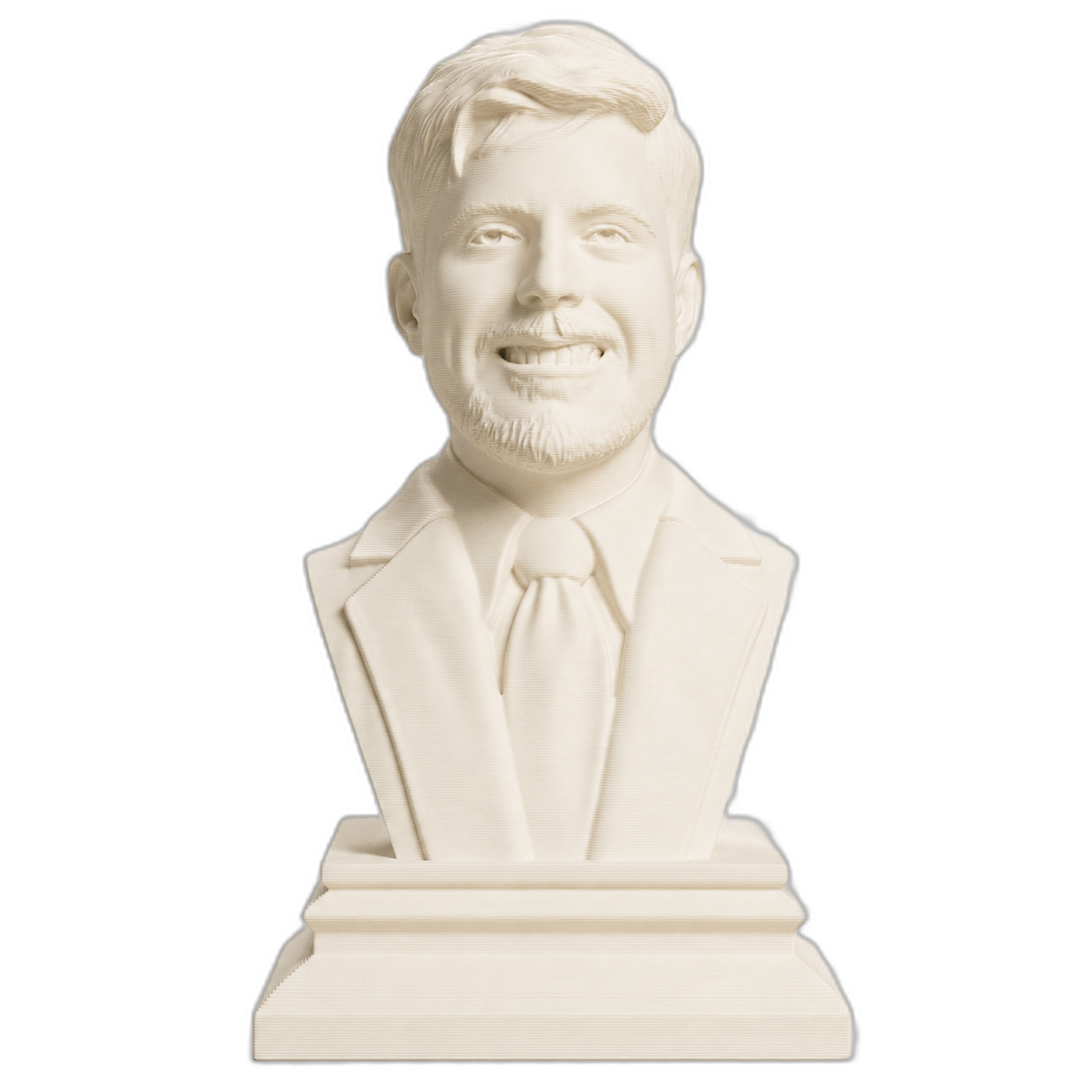 MrBeast 3D Printed Collectible Bust