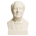 Thomas Edison 3D Printed Collectible Bust