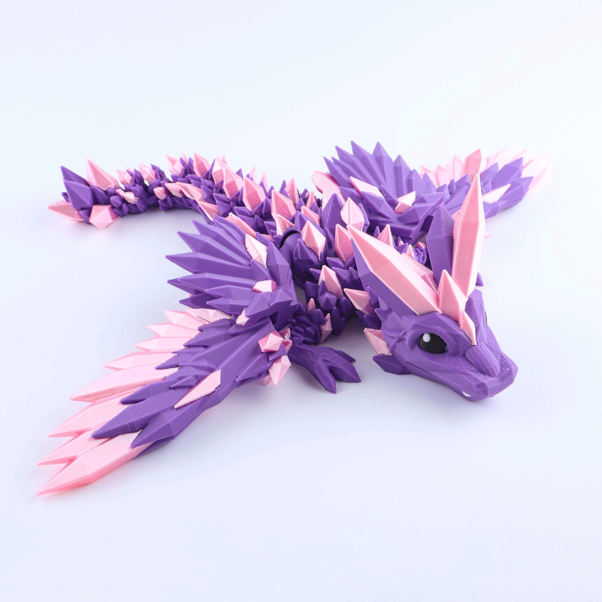 3D Printed Crystal Wing Baby Dragon