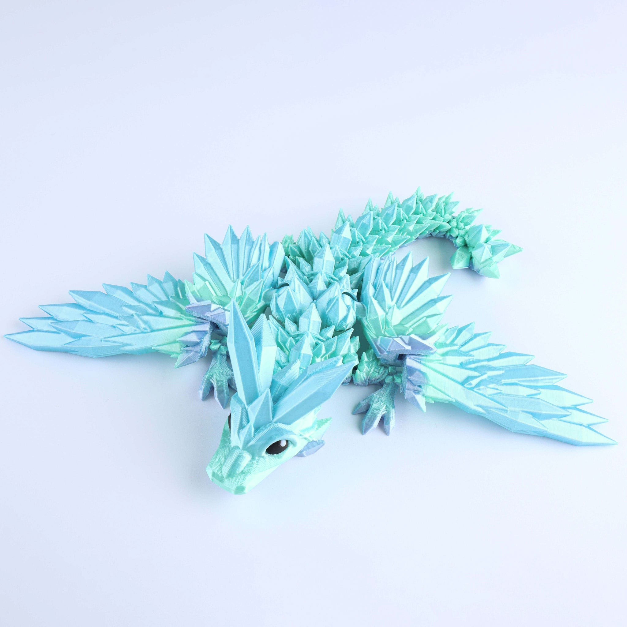 3D Printed Crystal Wing Baby Dragon