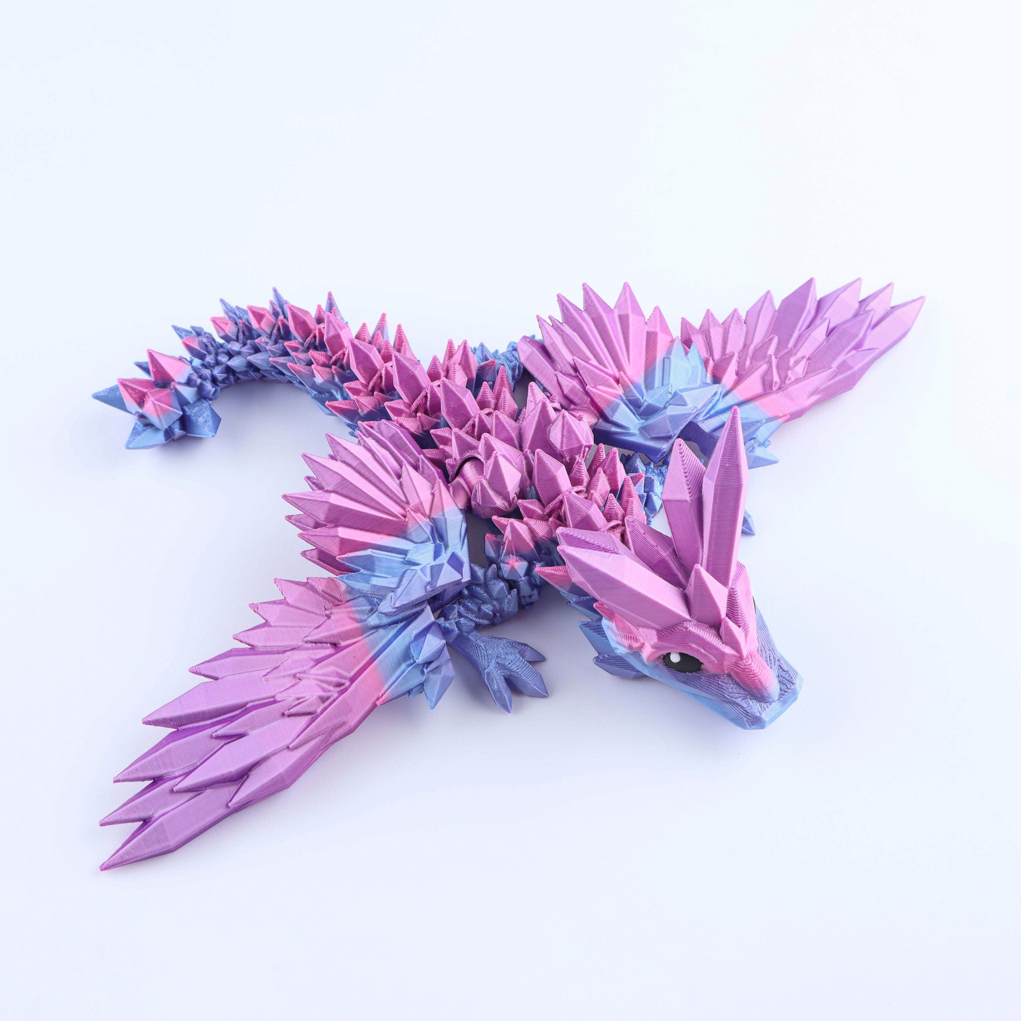 3D Printed Crystal Wing Baby Dragon