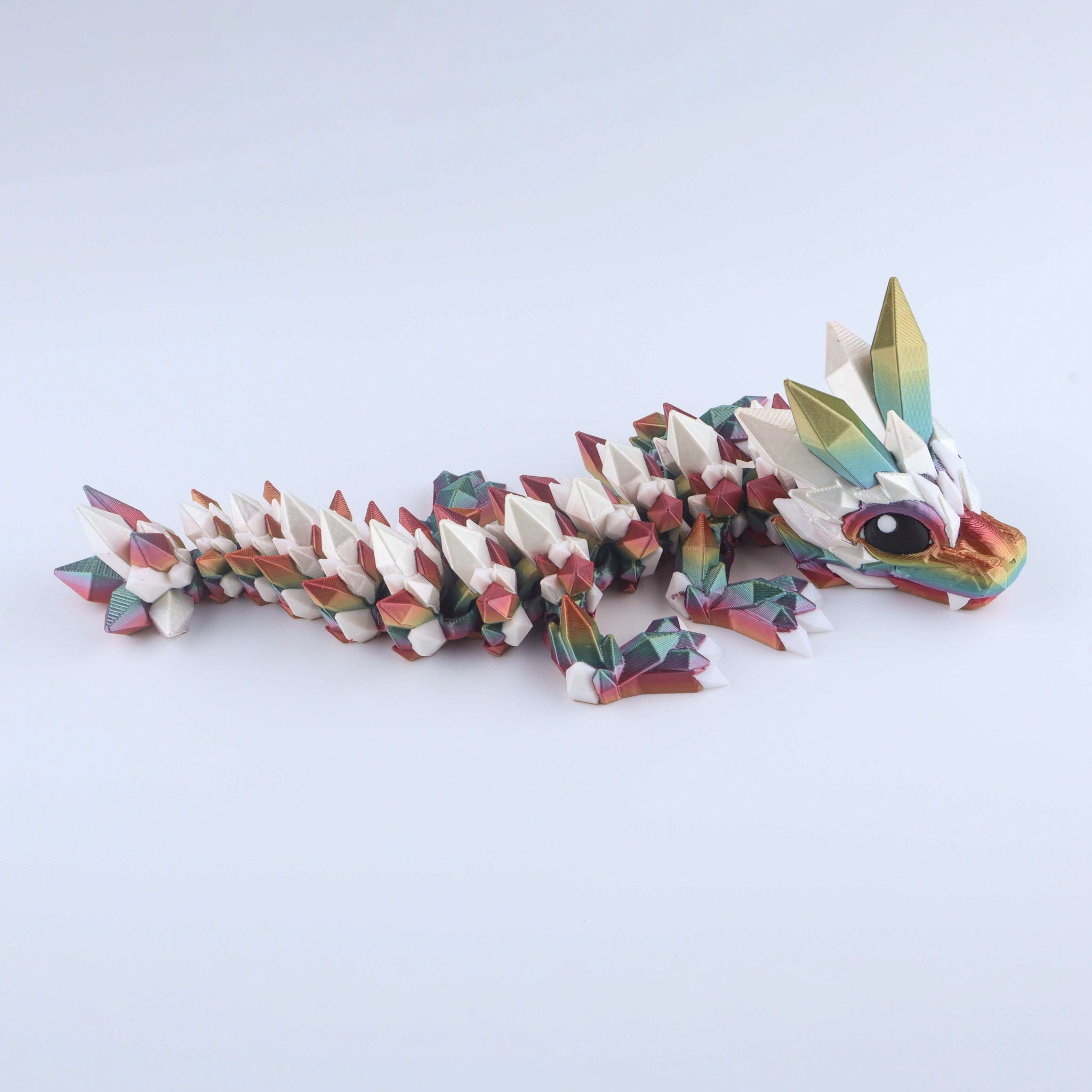 3D Printed Crystal Baby Dragon