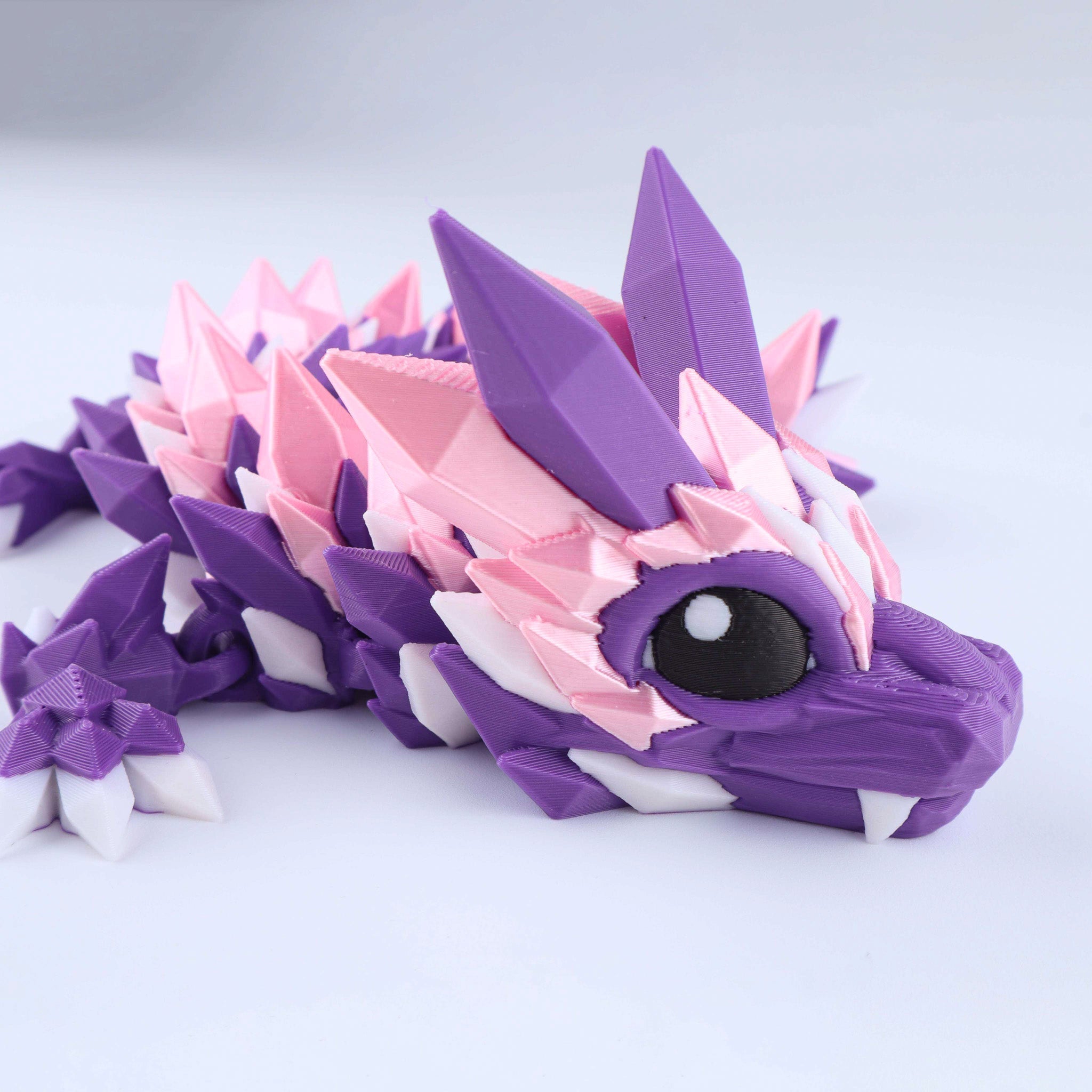 3D Printed Crystal Baby Dragon