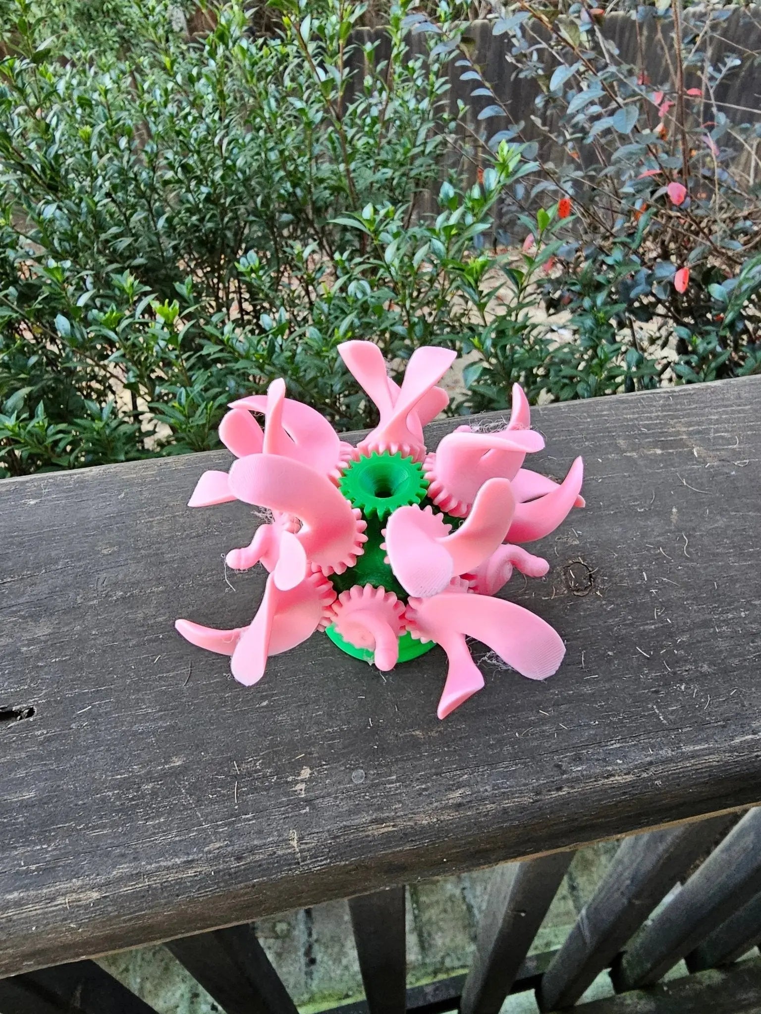 BloomSpin Flower Gear Fidget Spinner