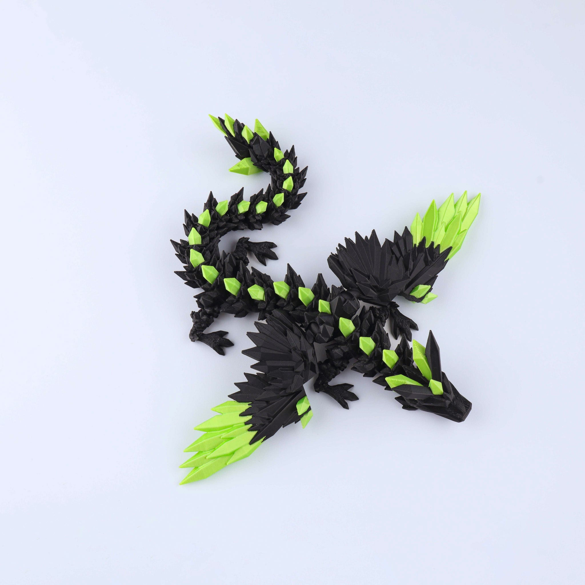 3D Printed Crystal Wing Dragon