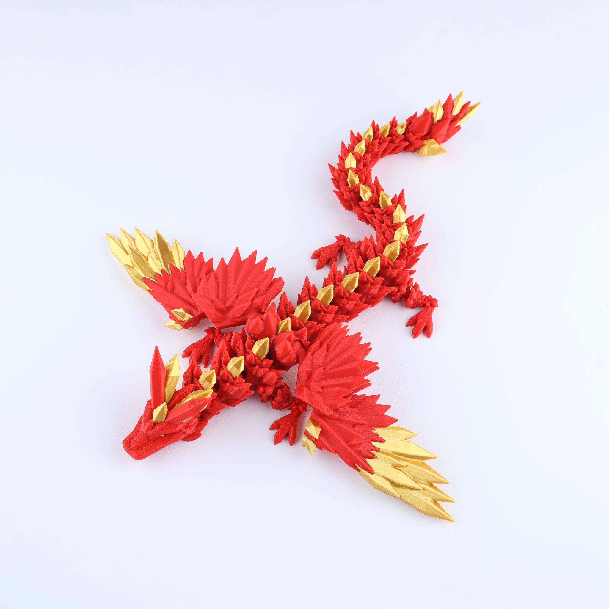 3D Printed Crystal Wing Dragon