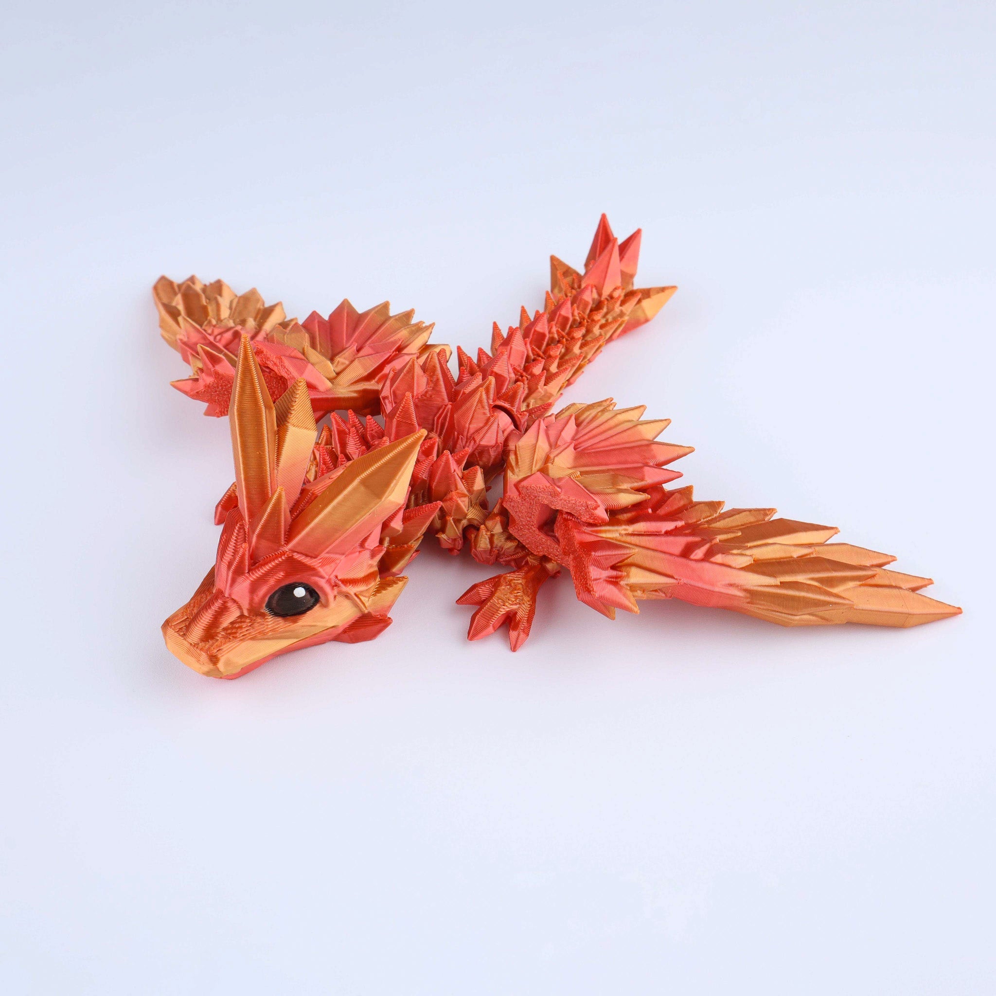 3D Printed Crystal Wing Hatchling Dragon