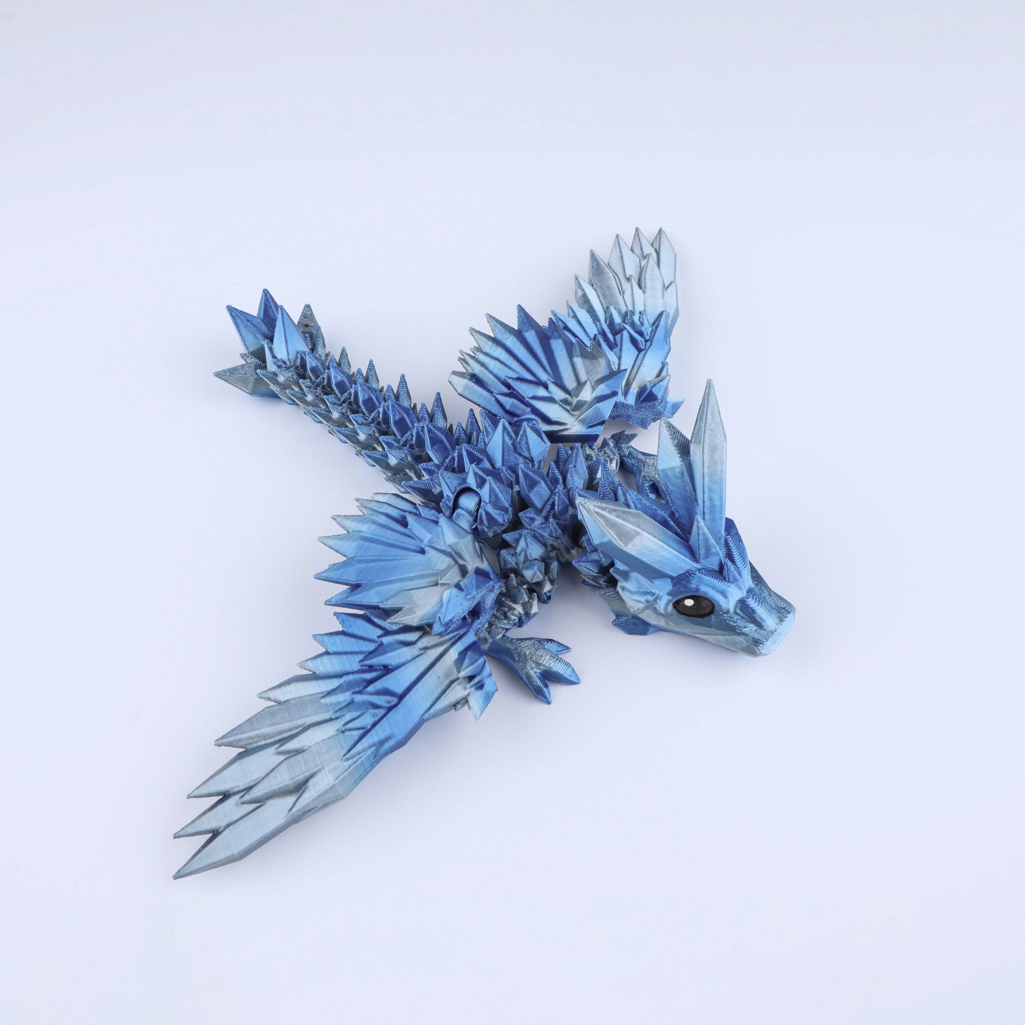 3D Printed Crystal Wing Hatchling Dragon
