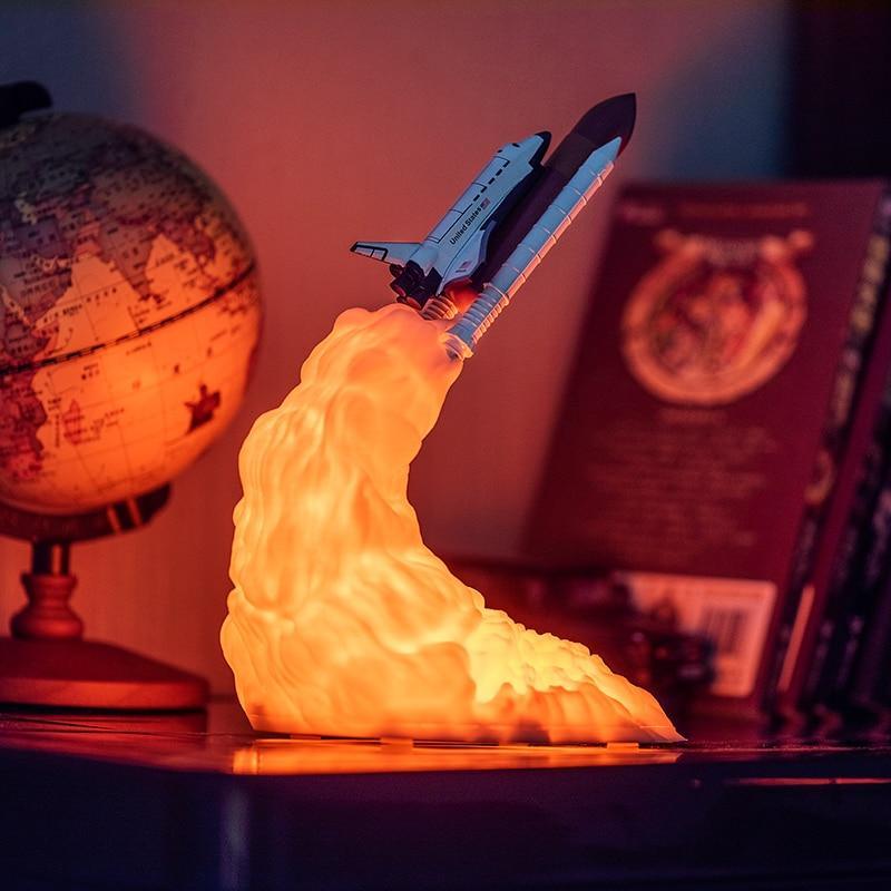 Space Shuttle Accent Lamp