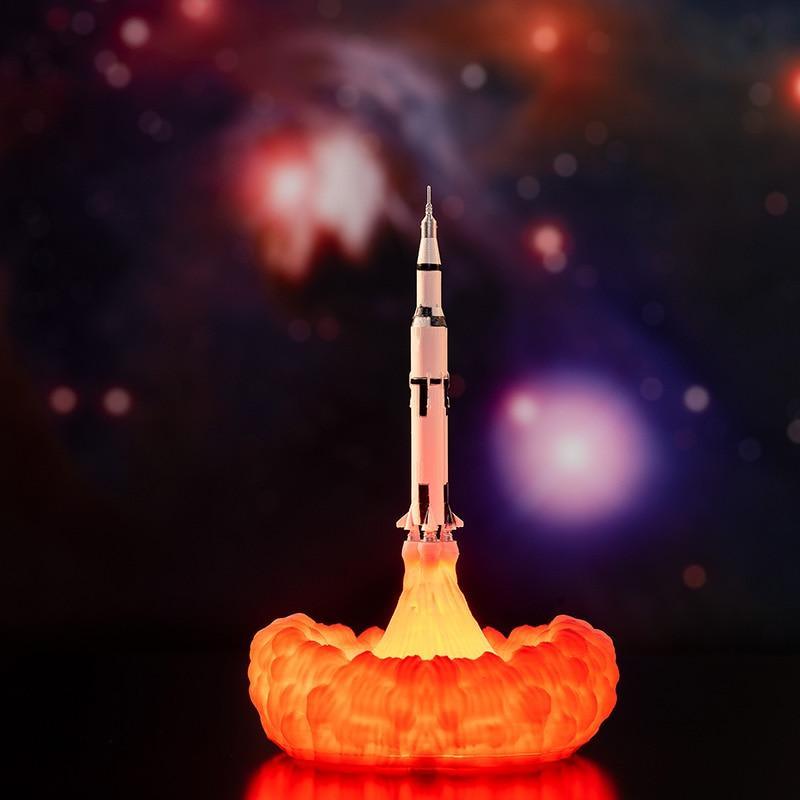 Rocket and Space Shuttle Night Light