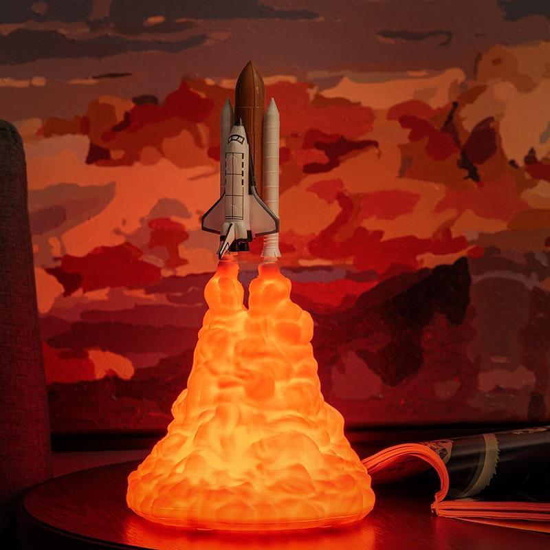Space Shuttle Accent Lamp