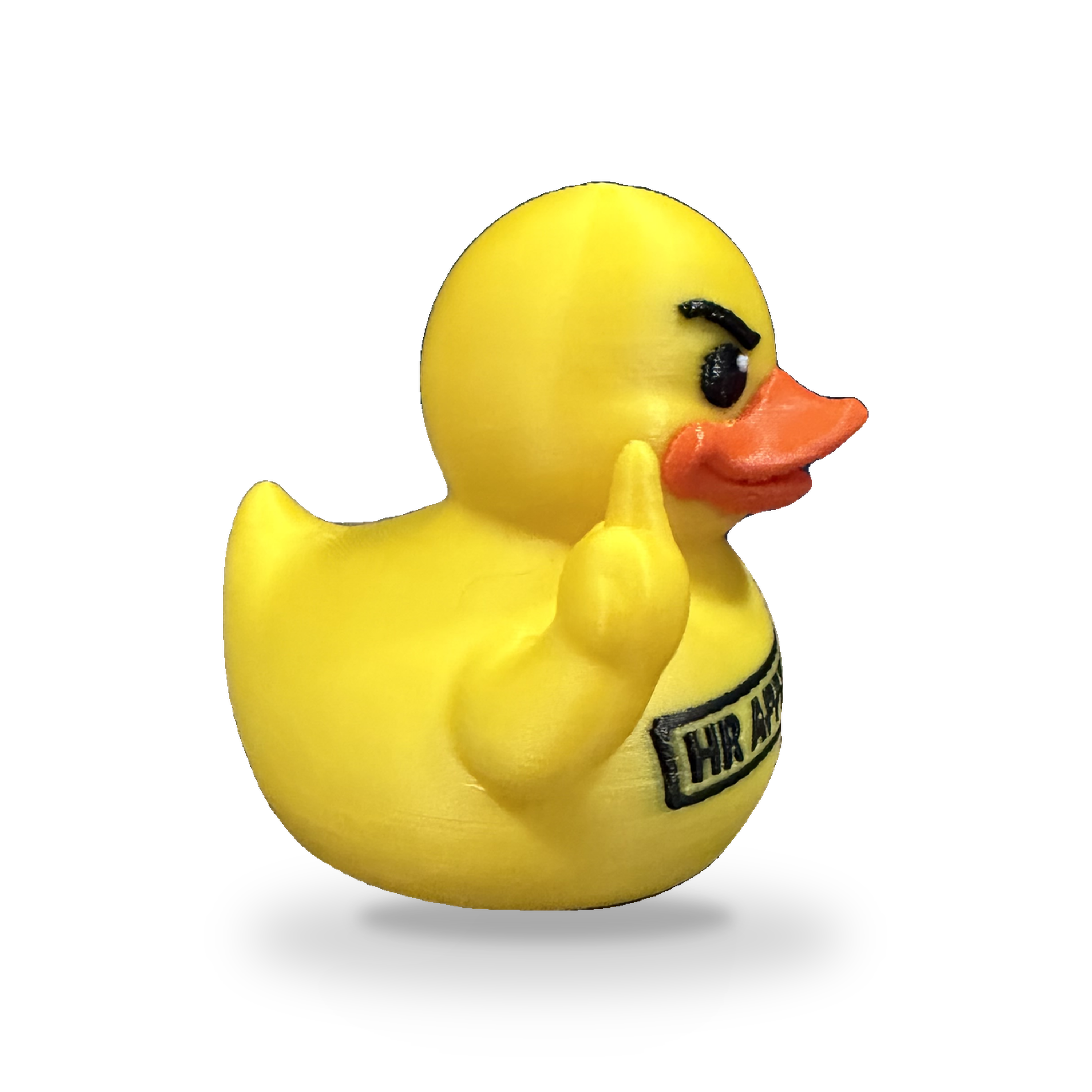 Hr Approved Sarcastic Duck - yellow 3D Printed Collectible Desk Decor Gift