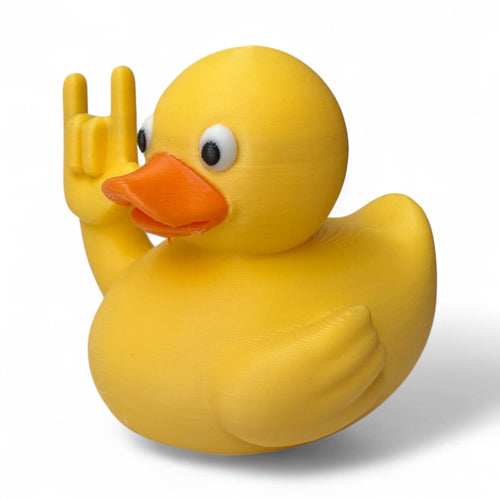 3D Printed ASL I Love You Duck