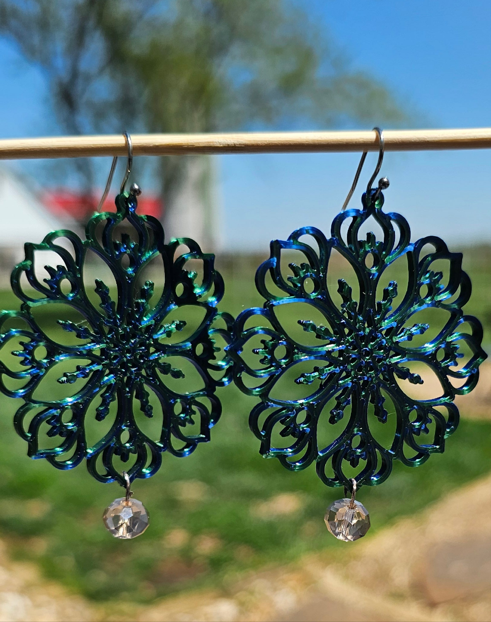 3D Printed Boho Earrings