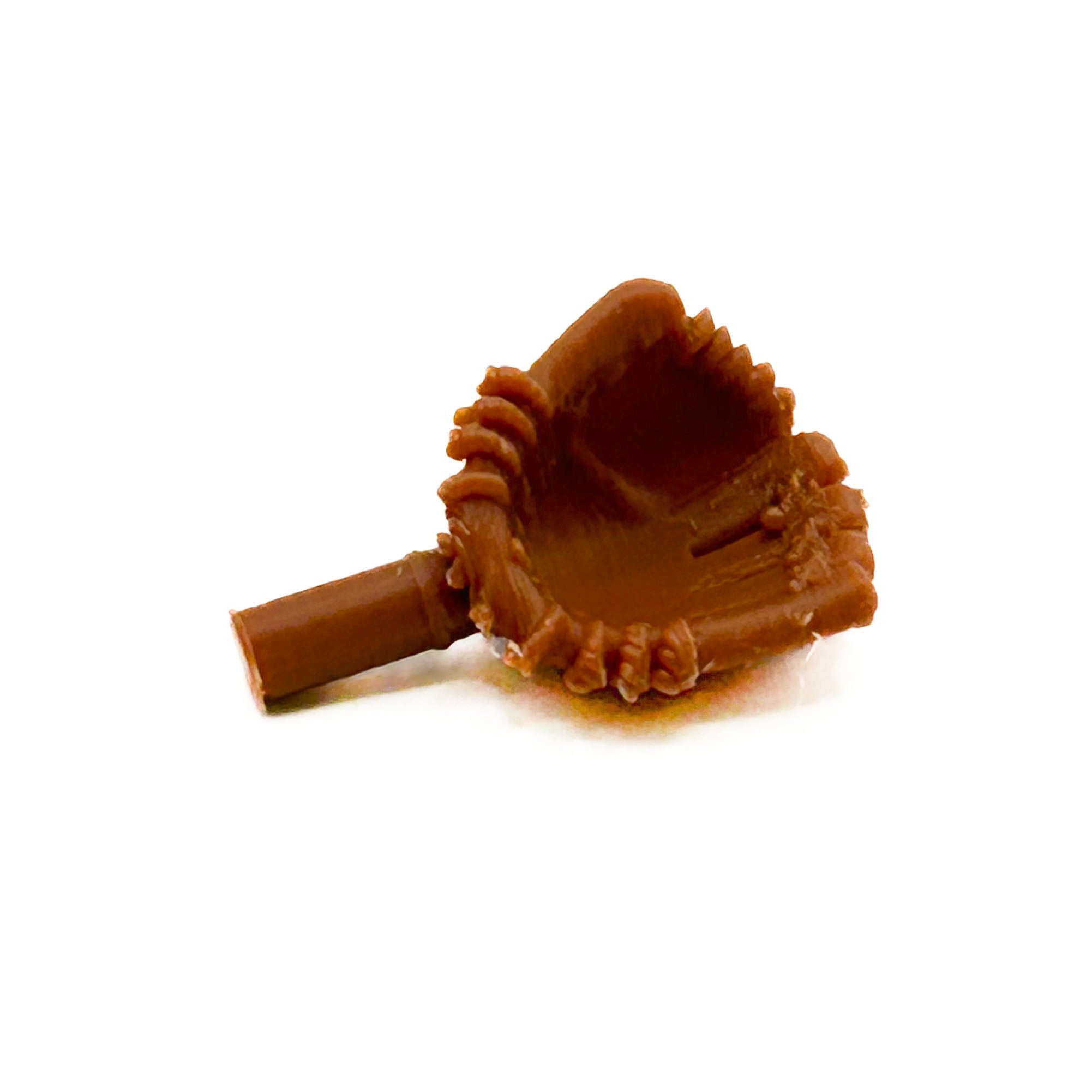 Brown Baseball Glove Minifig Accessory
