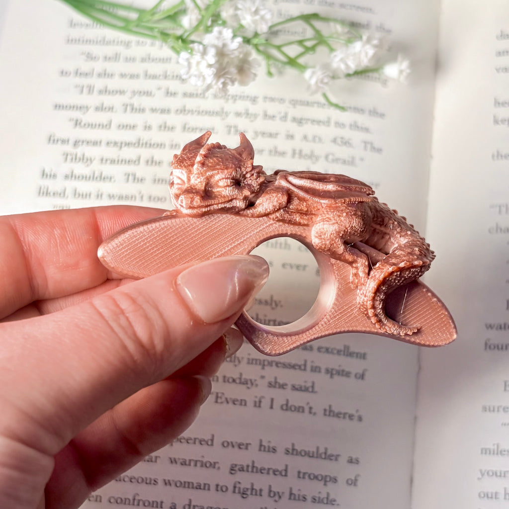 Dragon Thumb Book Holder