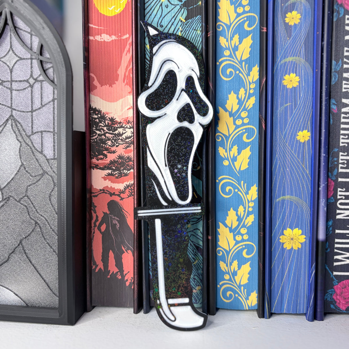 Ghost Face 3D Printed Knife Bookmark