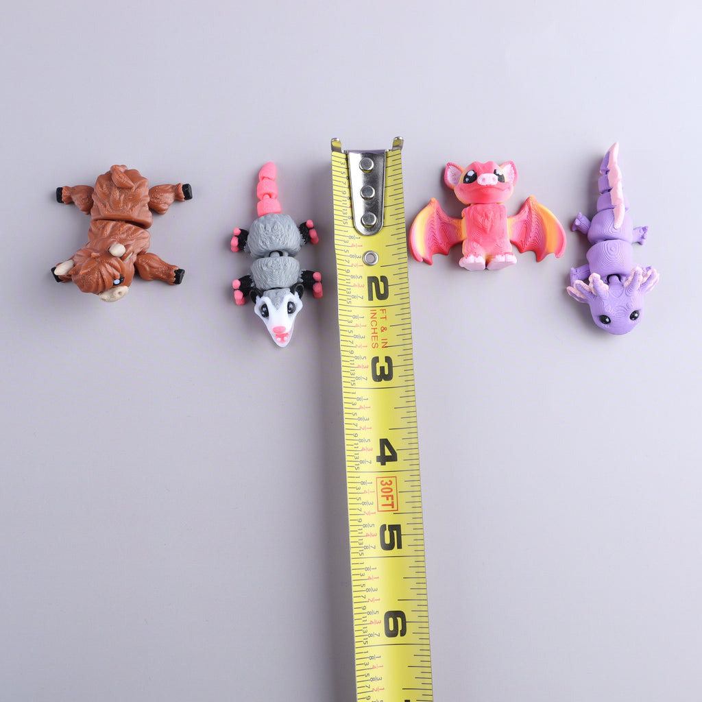 3D Printed Mini Animal Fidget Pack