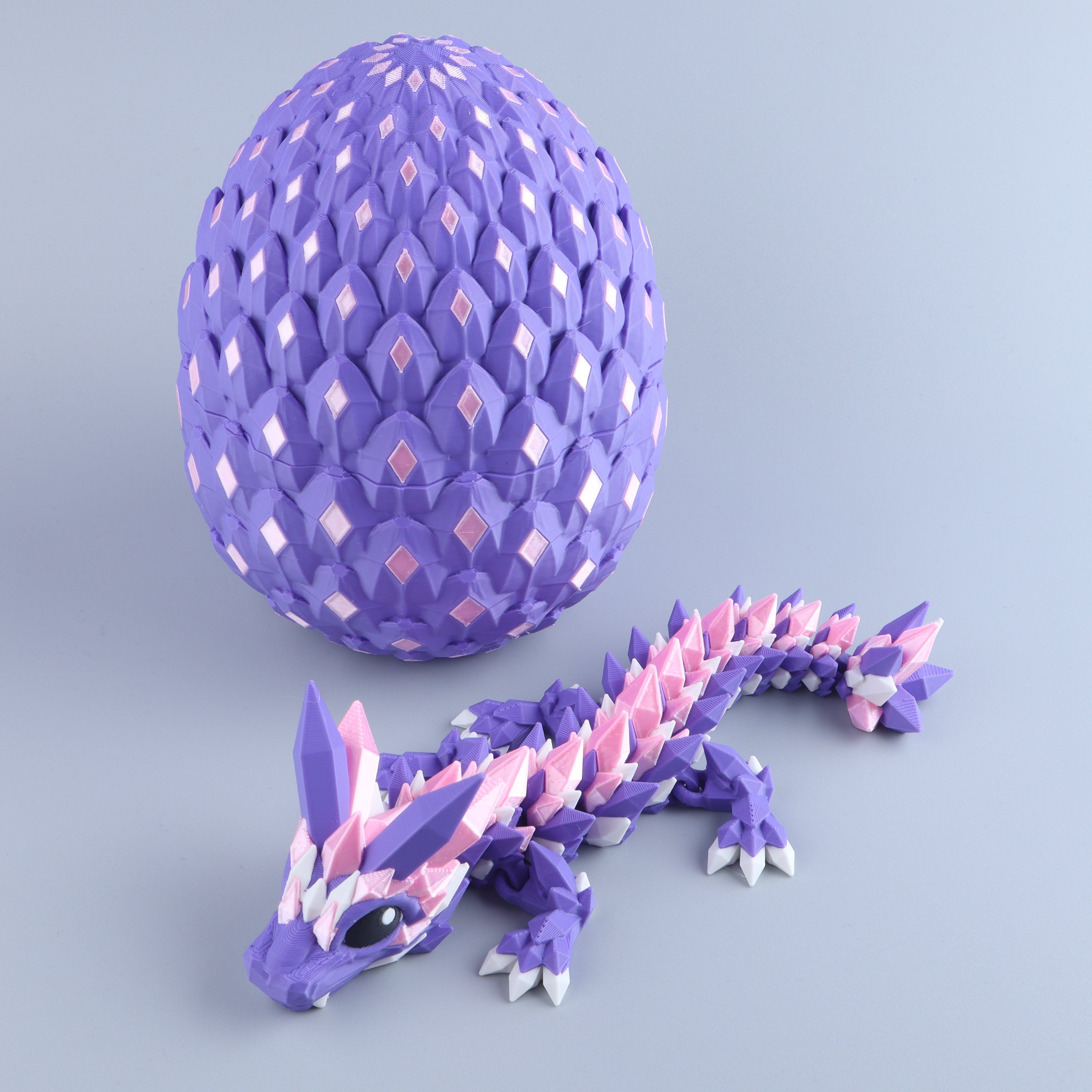3D Printed Crystal Baby Dragon