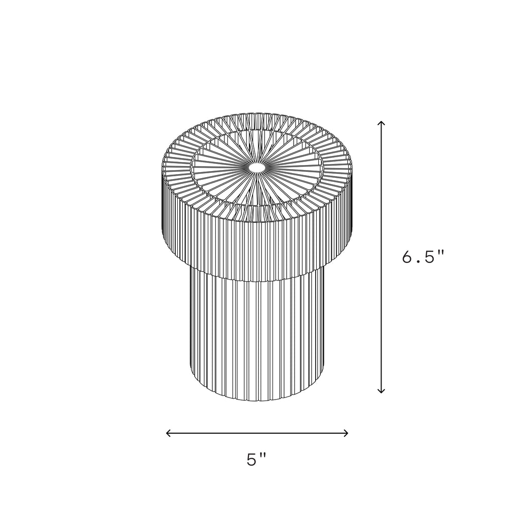 3D Printed Mini Drum Table Lamp