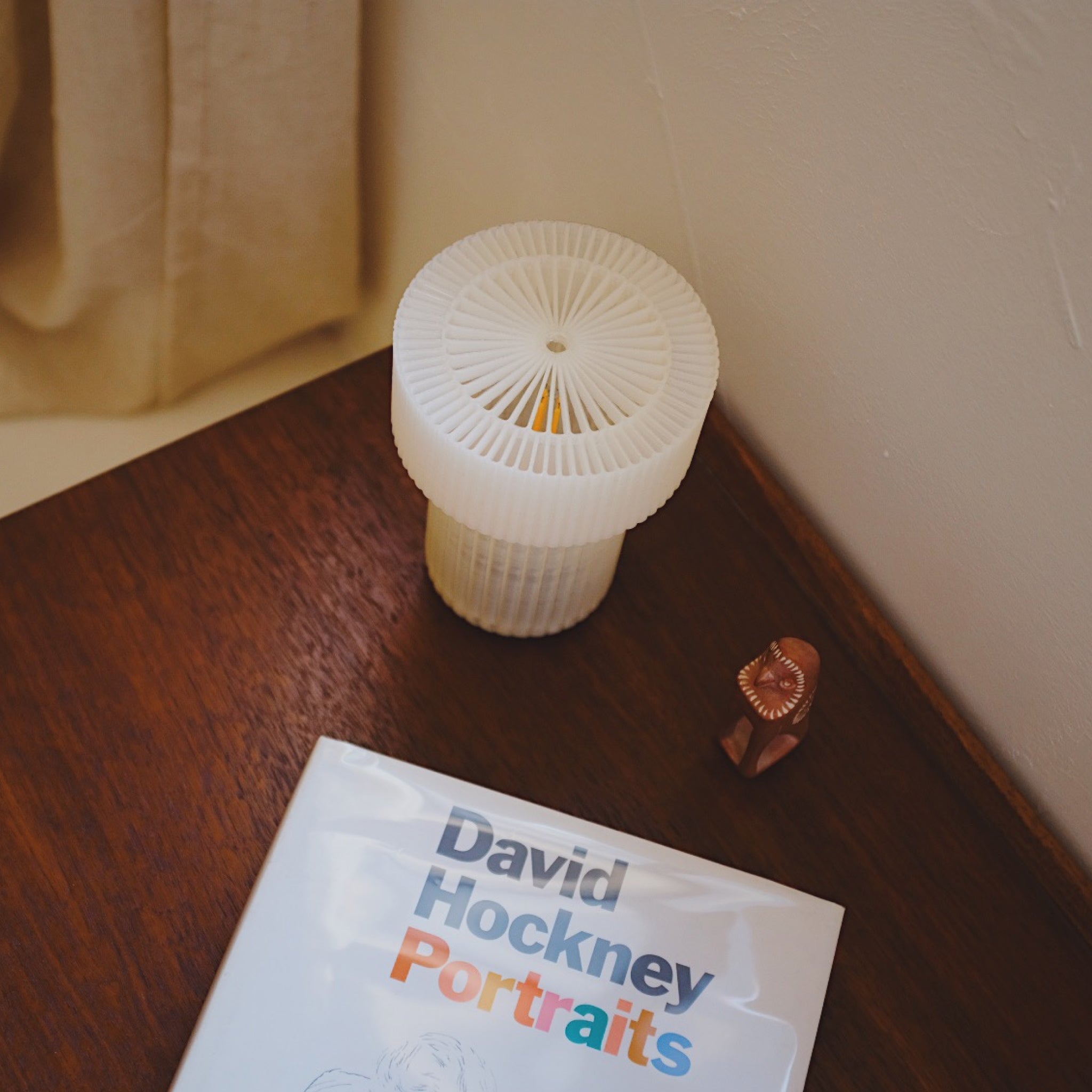 3D Printed Mini Drum Table Lamp