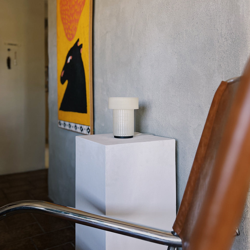 3D Printed Mini Drum Table Lamp