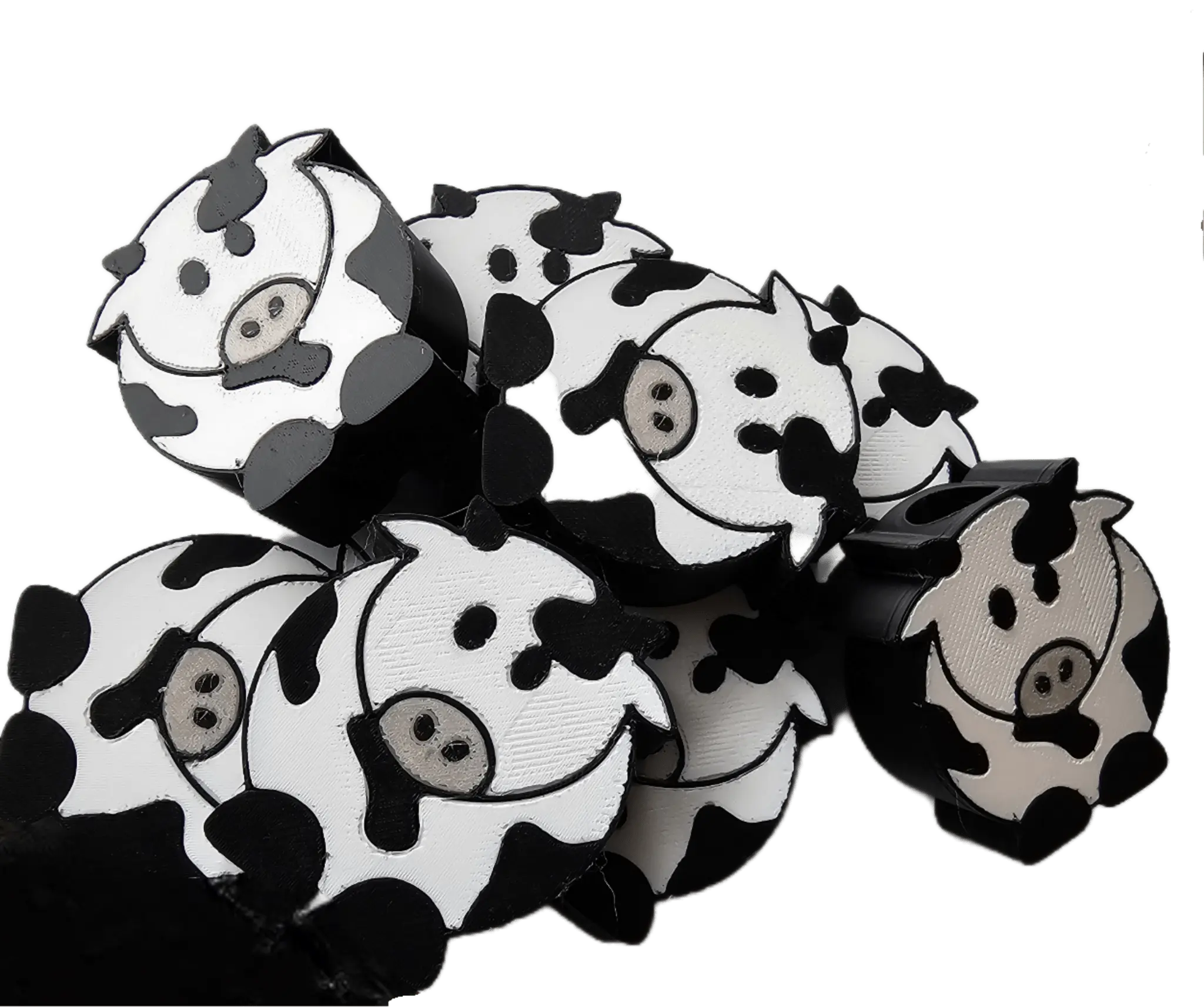 Cow Straw Topper