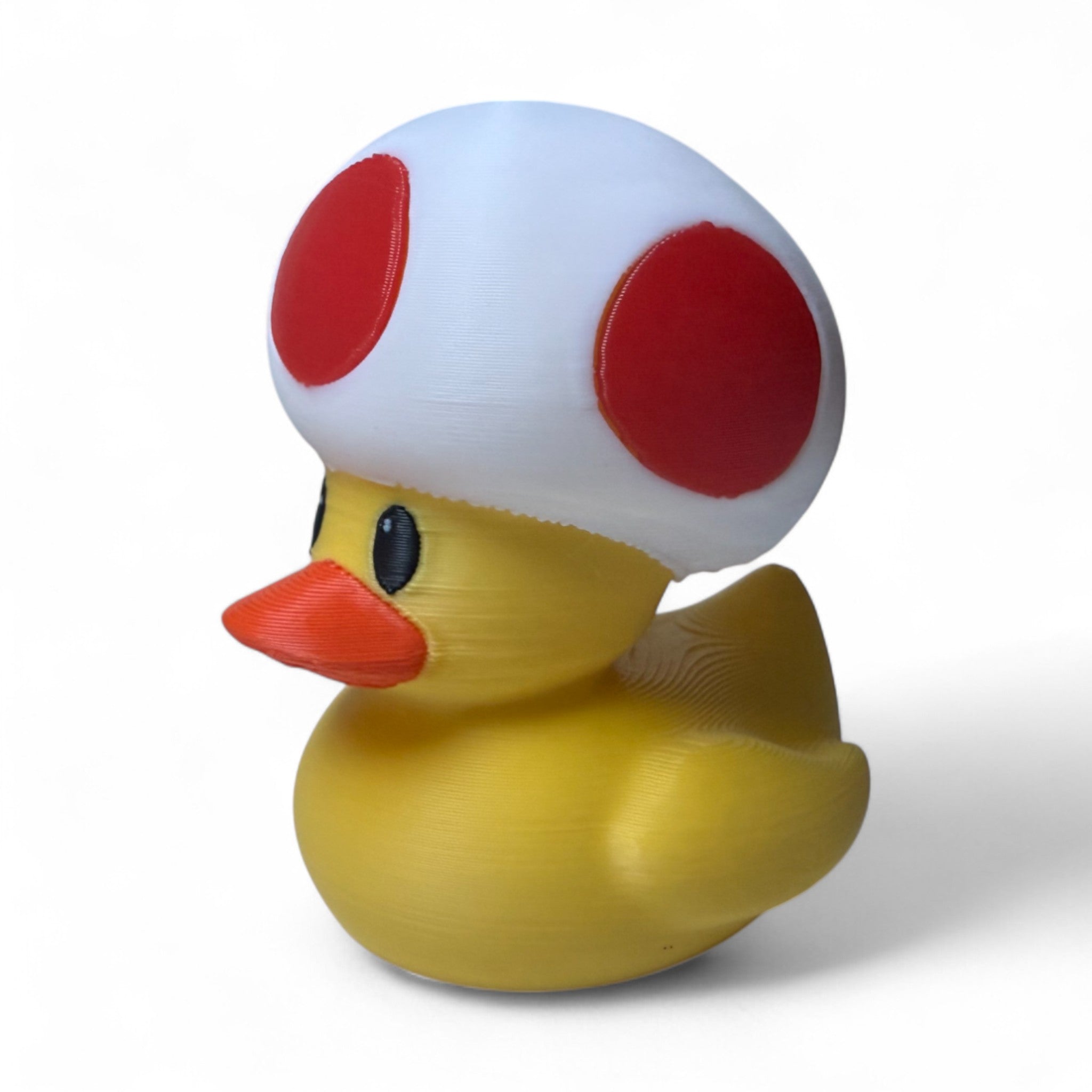 Mushroom Duck – Whimsical Red Cap Duck for Collectors & Off Road Lovers