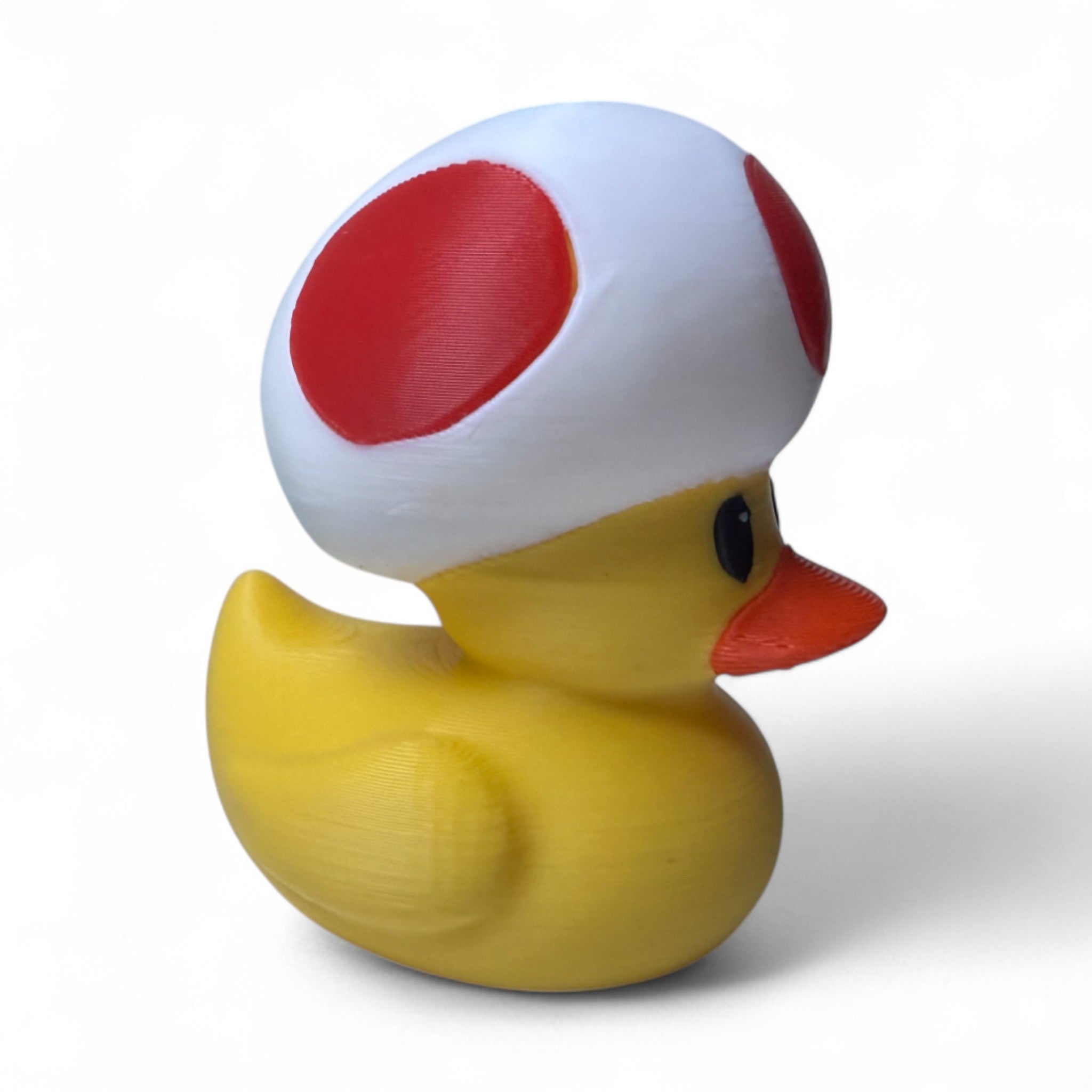 Mushroom Duck – Whimsical Red Cap Duck for Collectors & Off Road Lovers