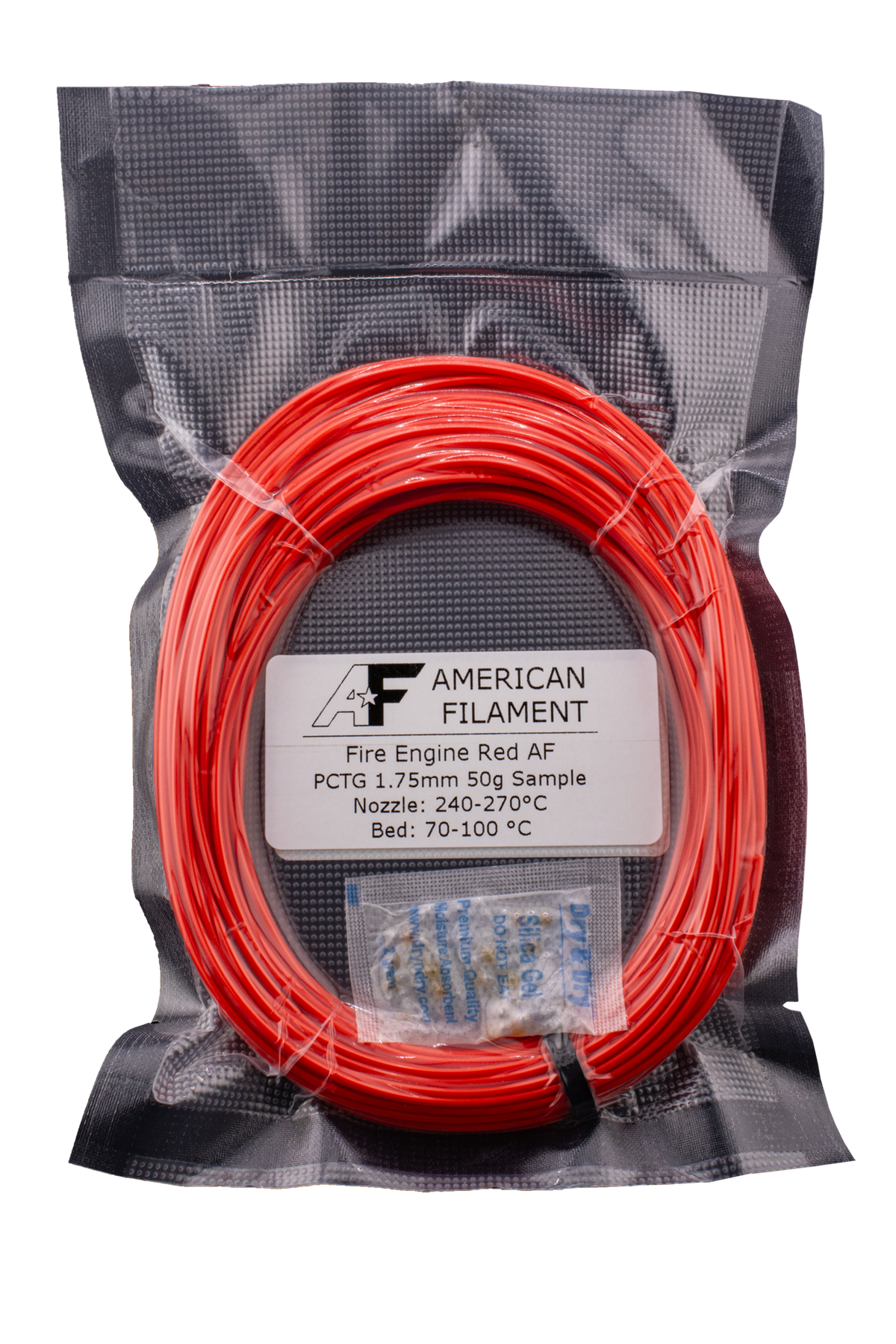 American Filament Fire Engine Red 1.75 mm PCTG Filament