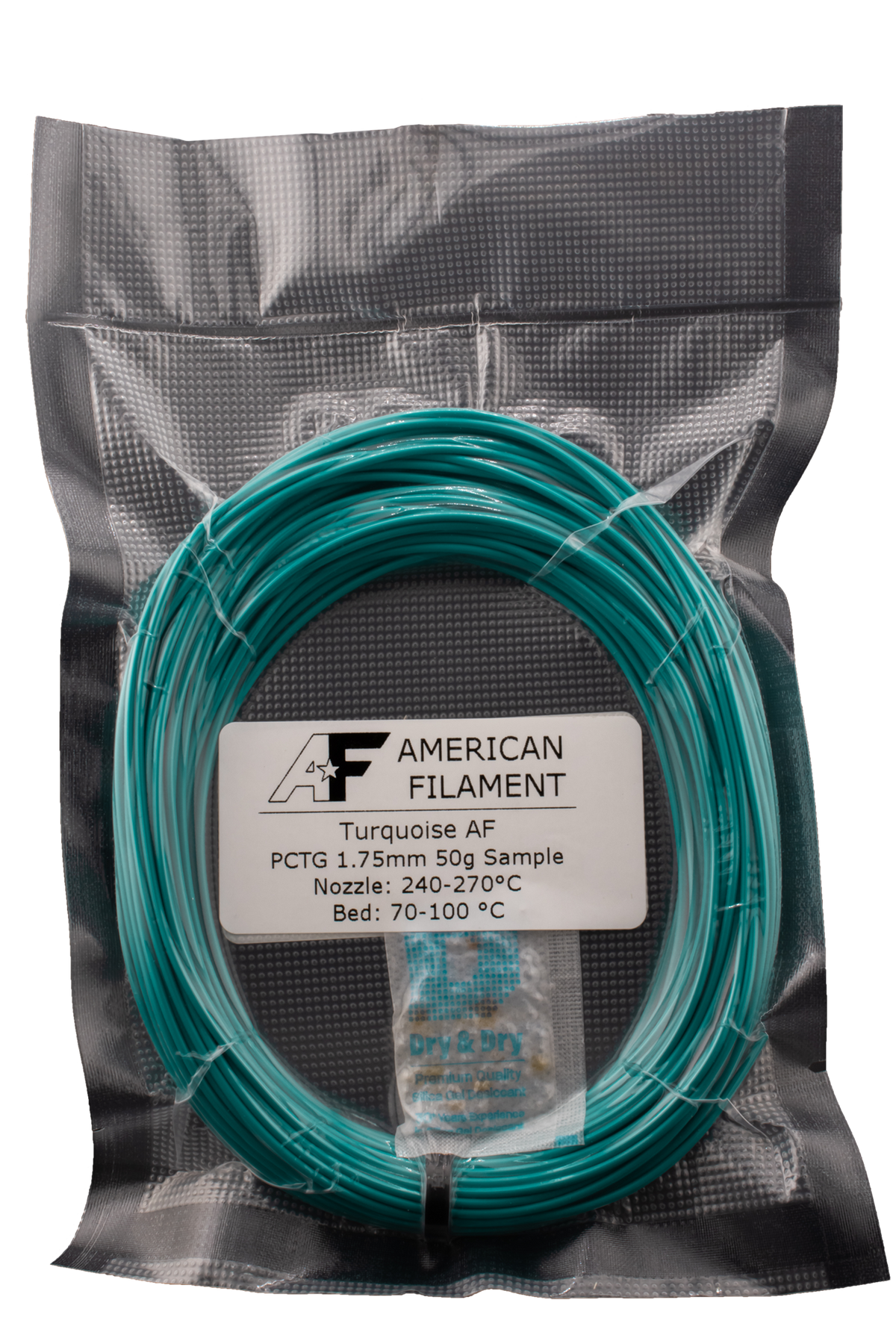 American Filament Turquoise PCTG Filament