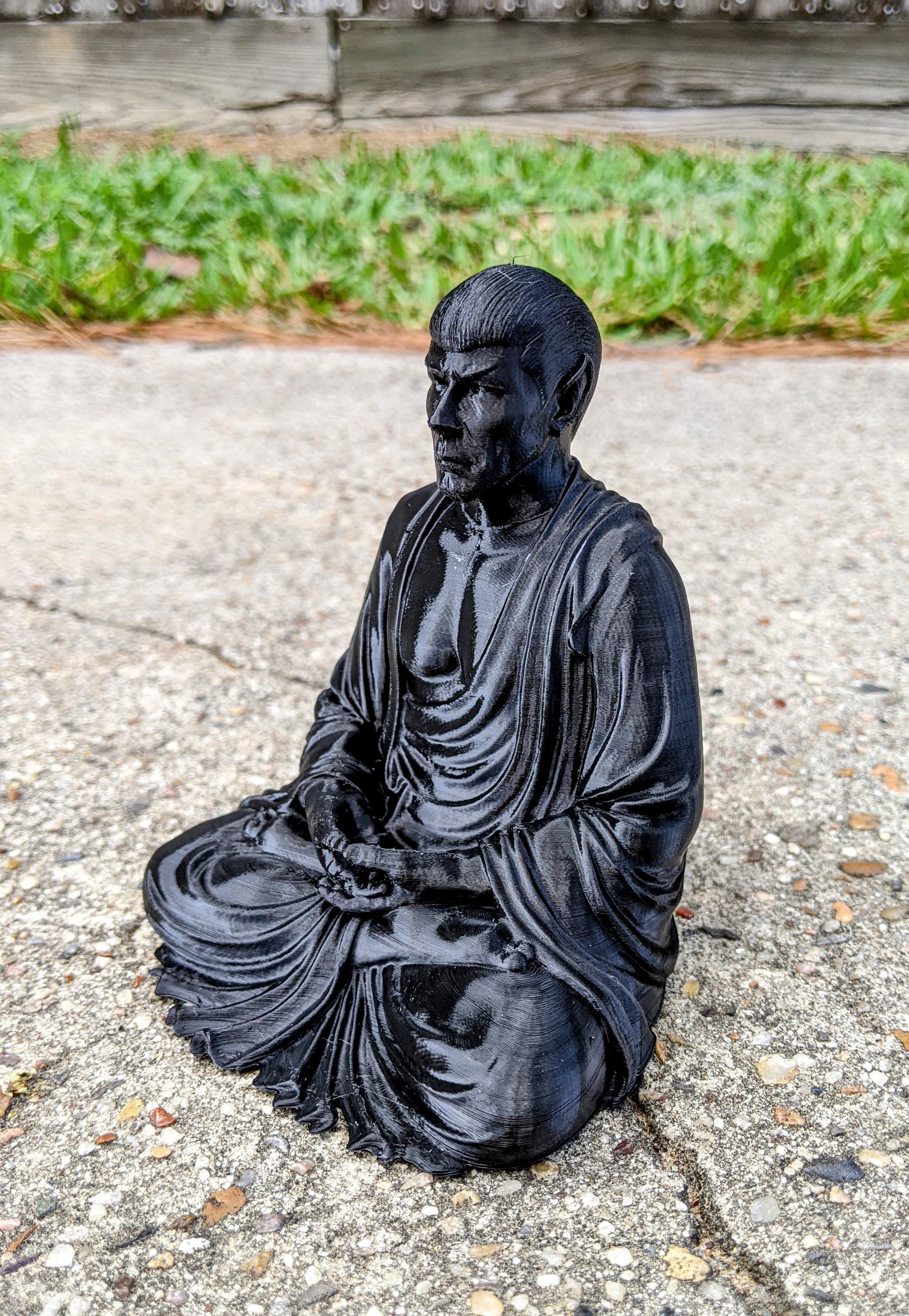 3D Printed Spock Buddha Figure