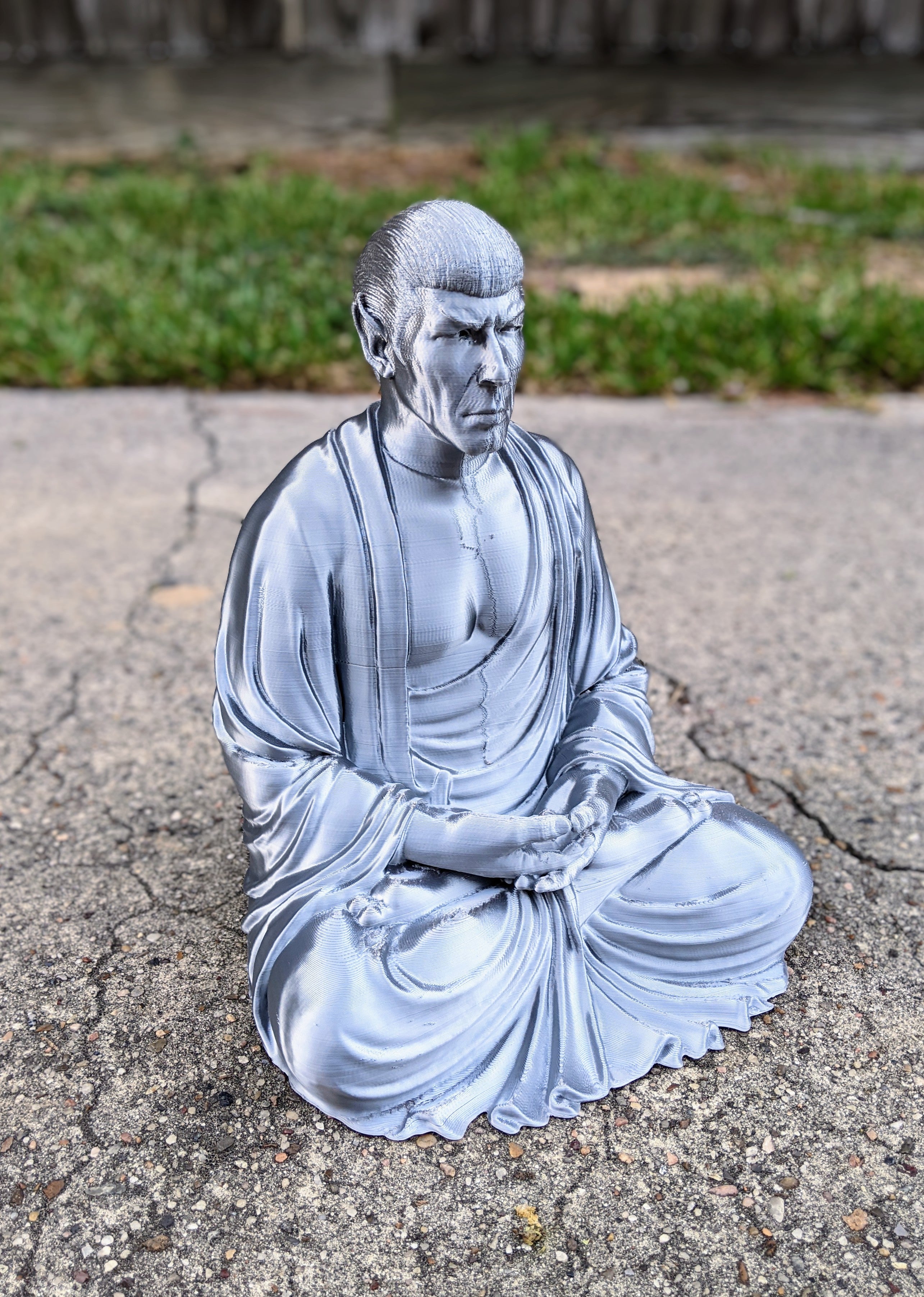 3D Printed Spock Buddha Figure