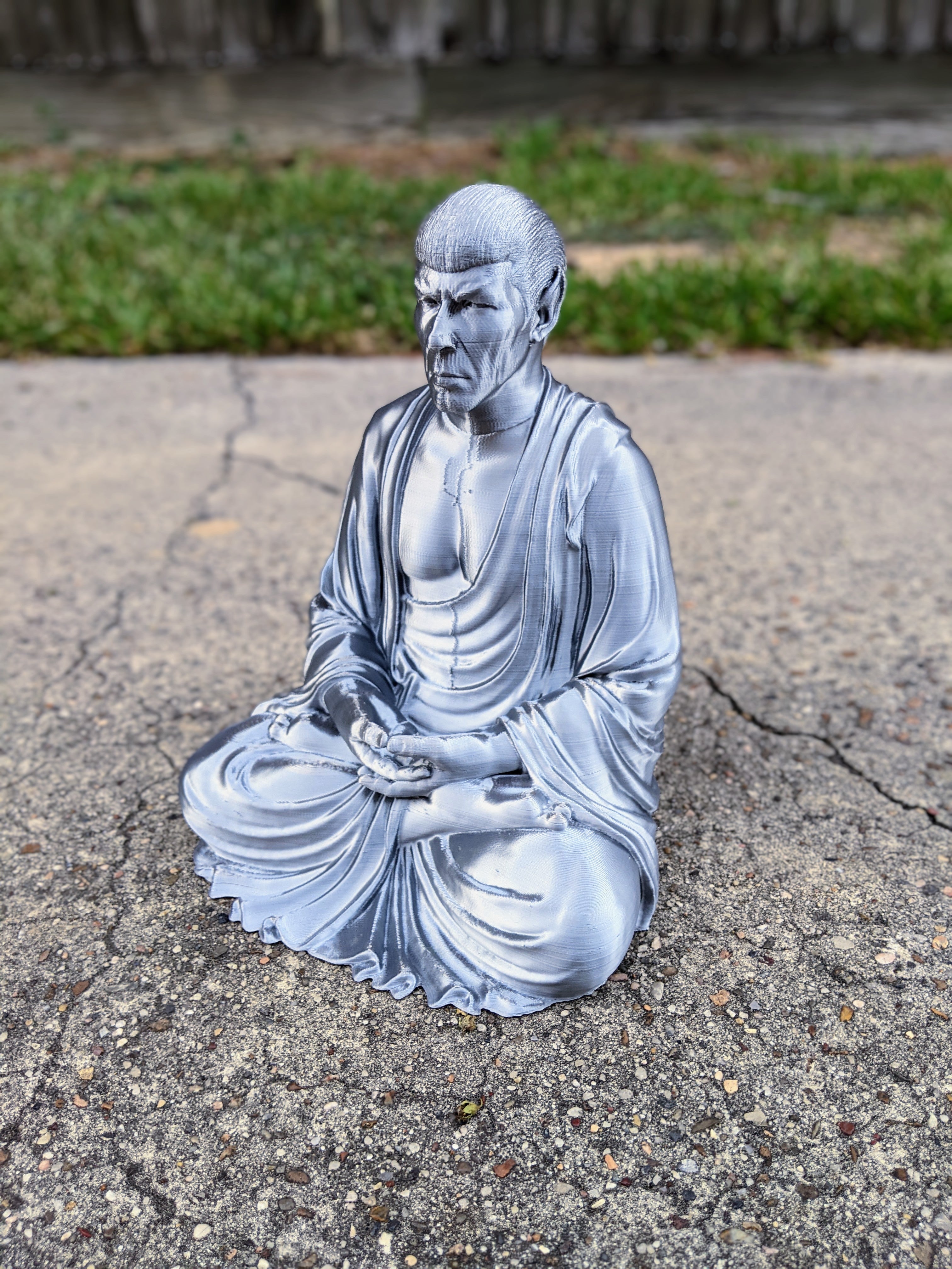 3D Printed Spock Buddha Figure