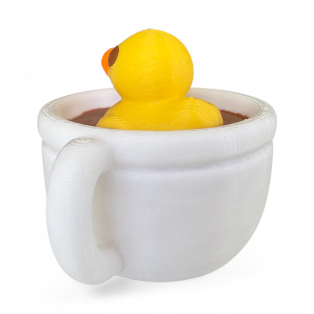 Tea Cup Duck – Floating Duck Collectible for Tea Lovers | Duck in a Cup