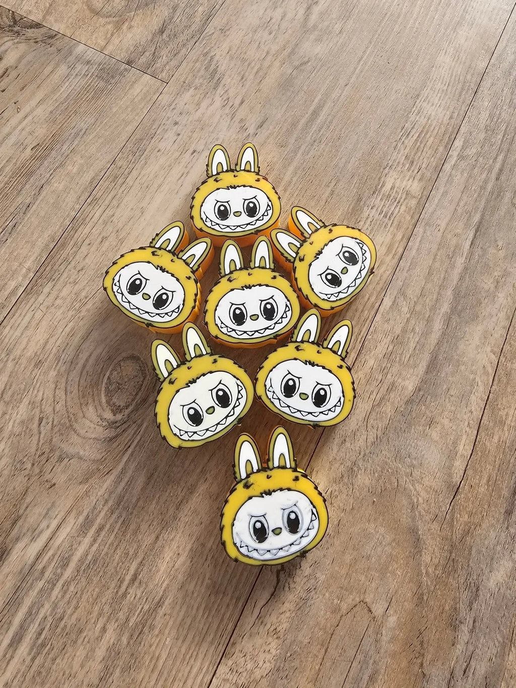 Yellow Monster Straw Topper