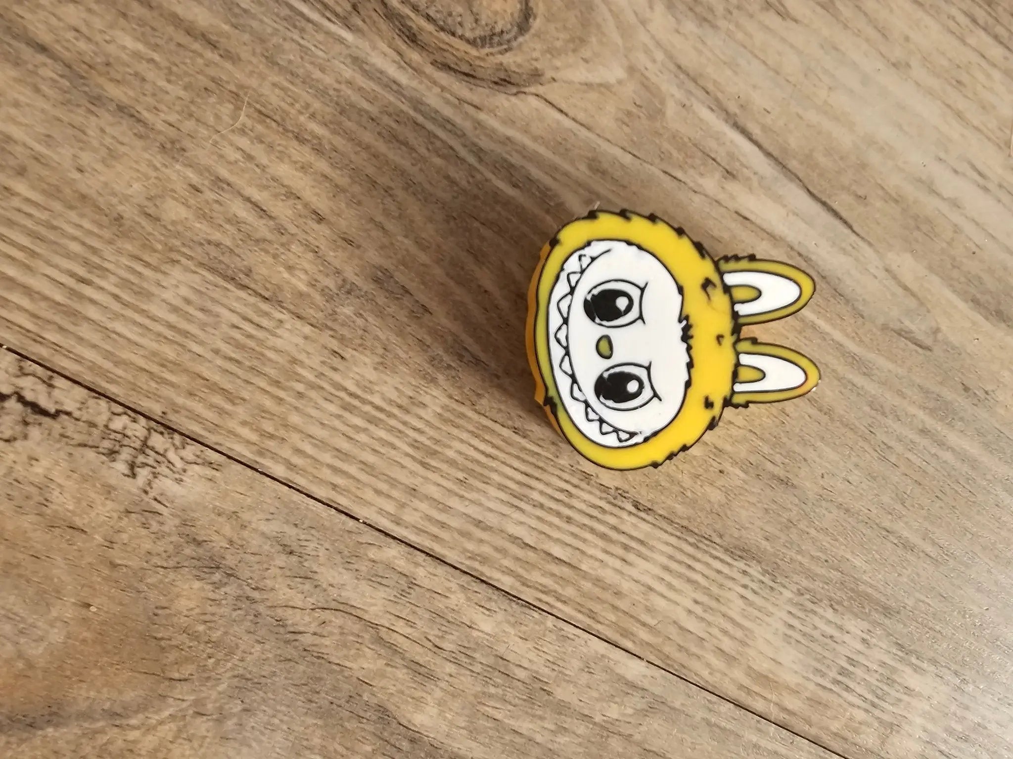 Yellow Monster Straw Topper