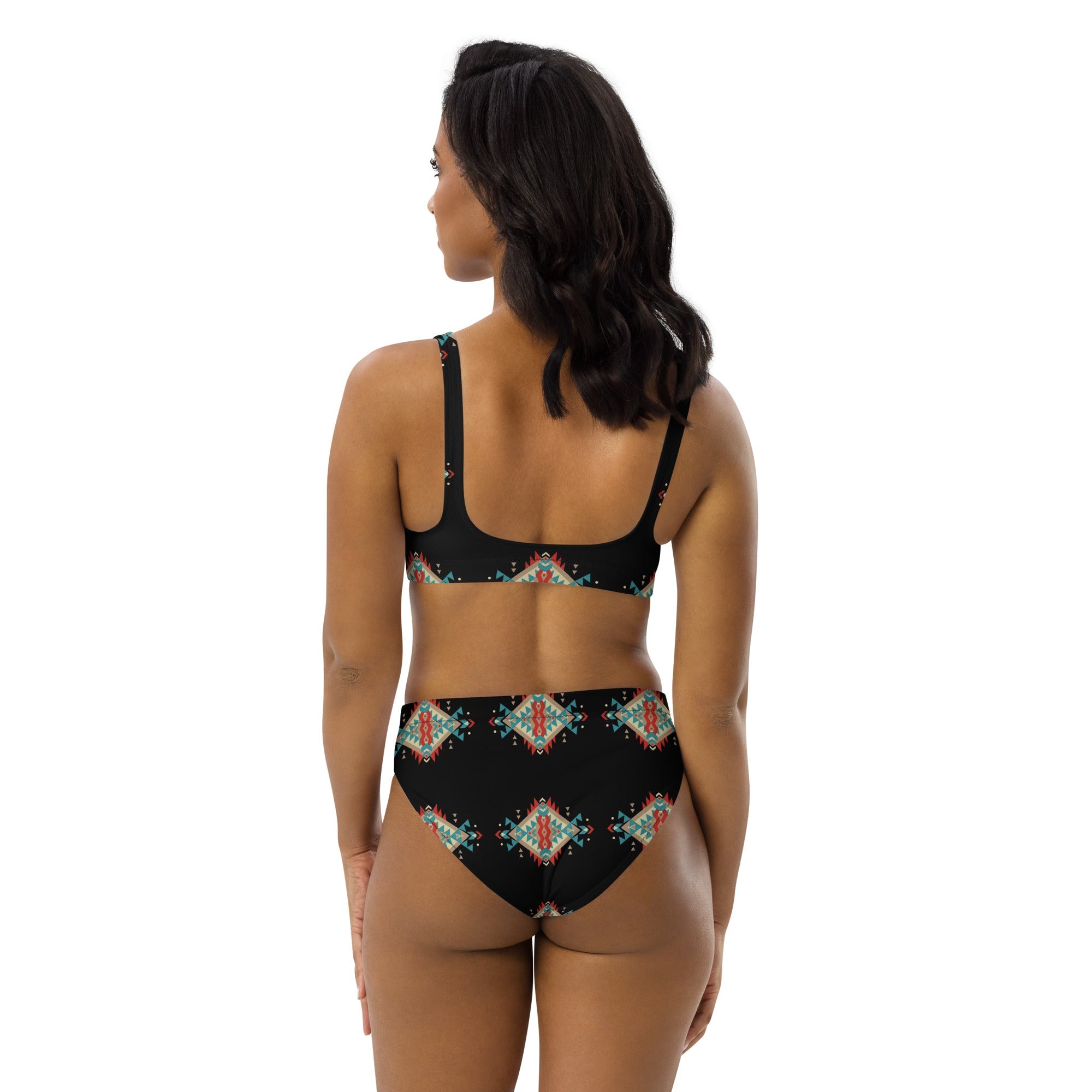 Baha Ranch Yeehaw Black Aztec Bikini