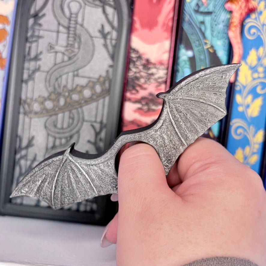 Black Wings Thumb Book Holder