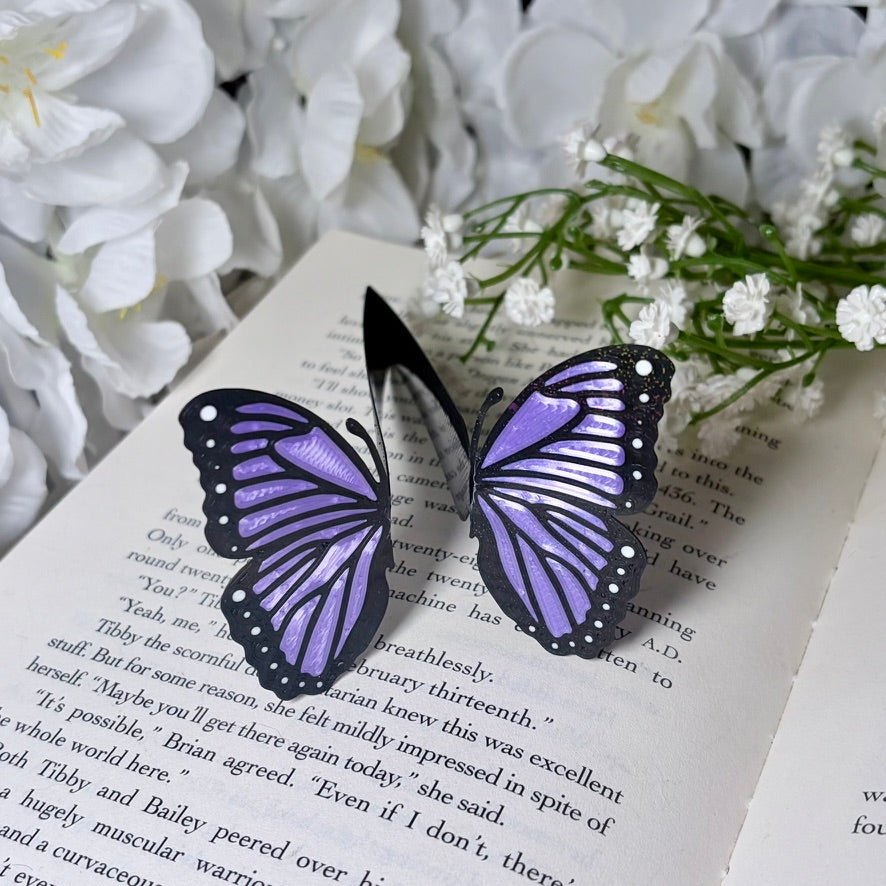 3D Printed Sparkle Butterfly Bookmark