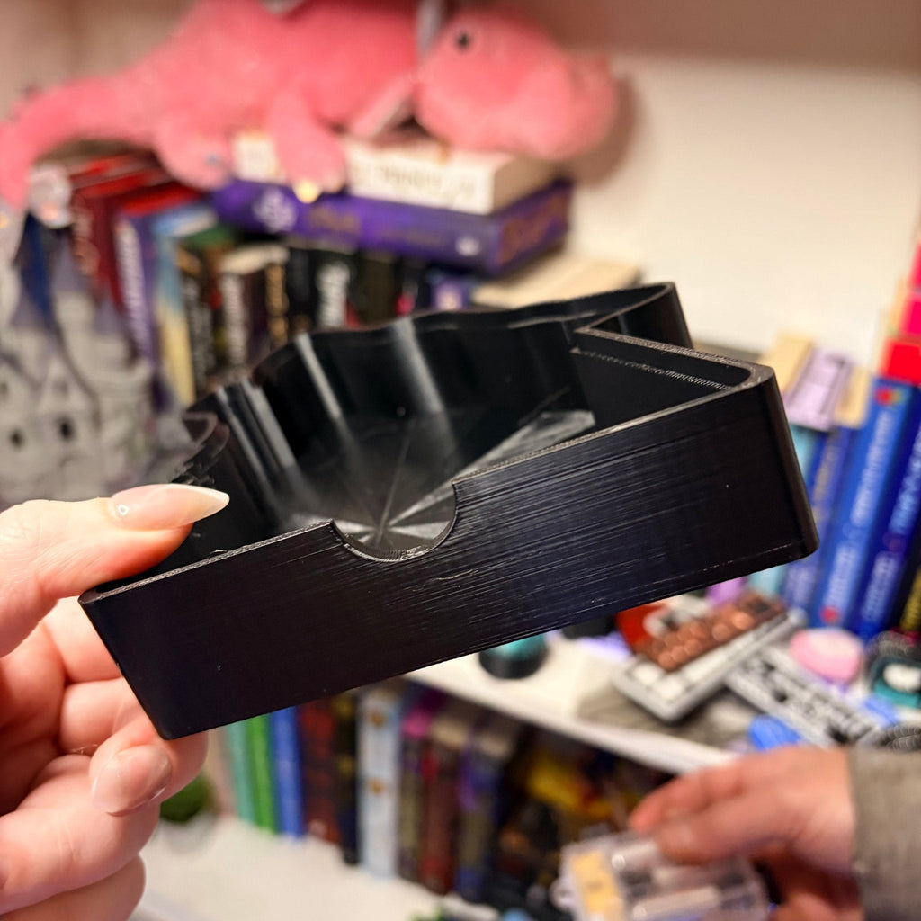 Celestial Wolf 3D Printed Light-Up Book Nook