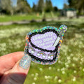 Congrats You Didn’t Stab Anyone Today Glitter Sticker