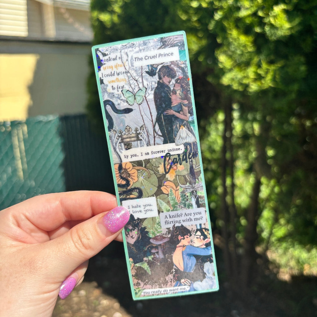 Cruel Prince Collage Bookmark