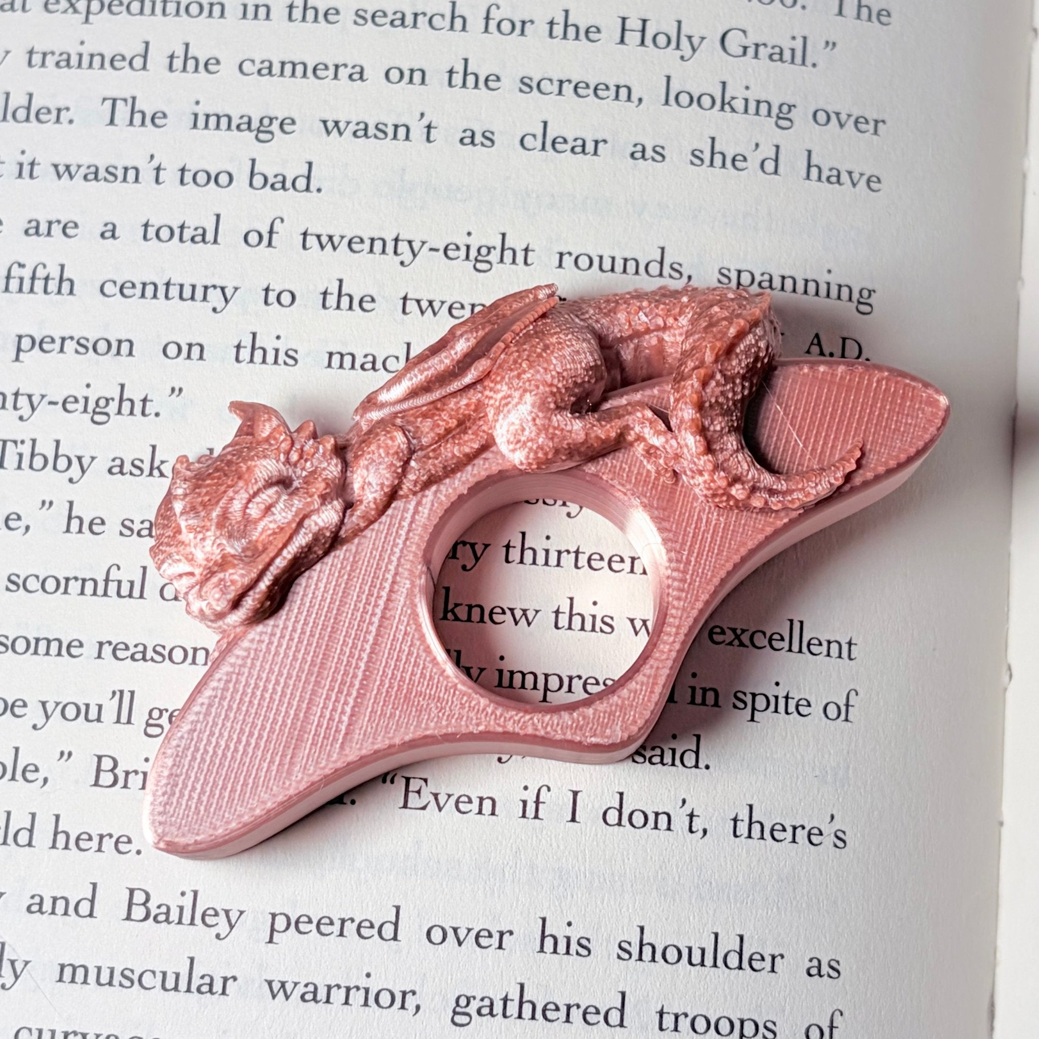 Dragon Thumb Book Holder